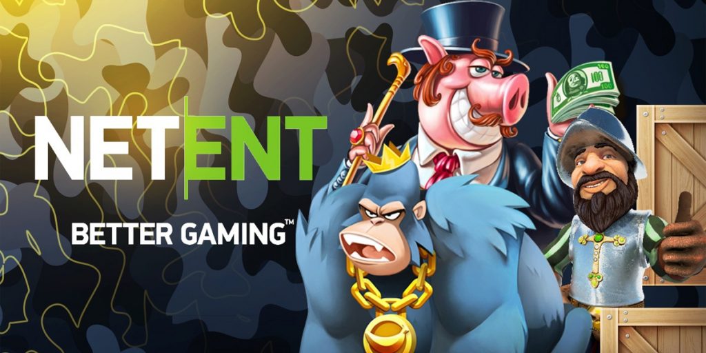 Jeux de casino en ligne du fournisseur NetEnt.