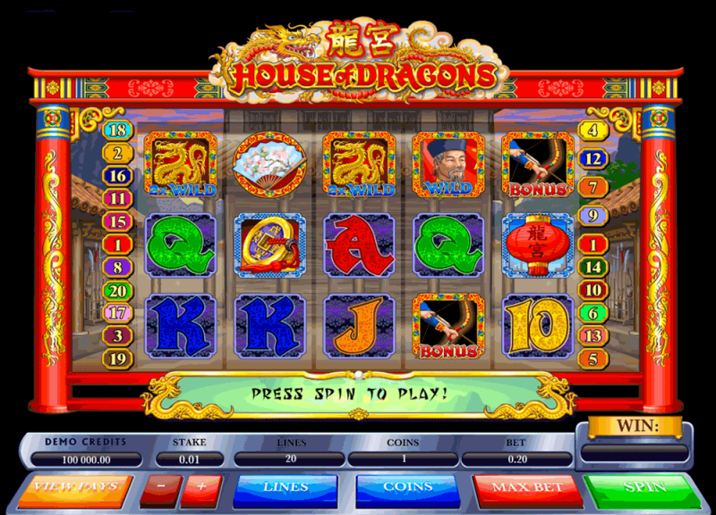 Dragon Money slot from the provider Microgaming