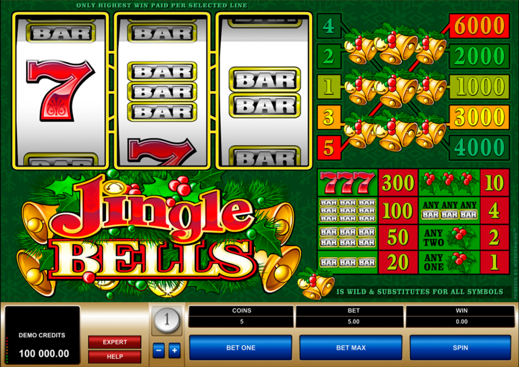 Red Tiger Gaming's Jingle Bells slot overview