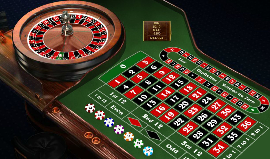 What is roulette in a casino