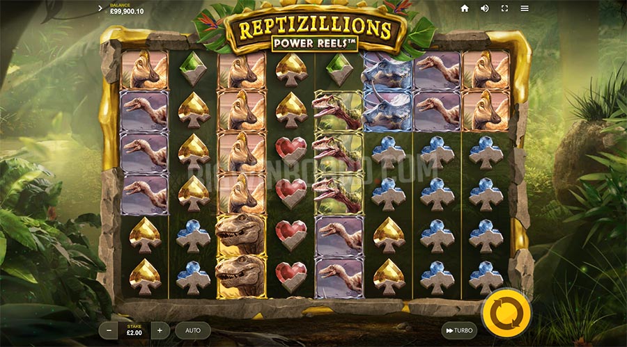 Reptizillions Power-Slot vom Anbieter Red Tiger