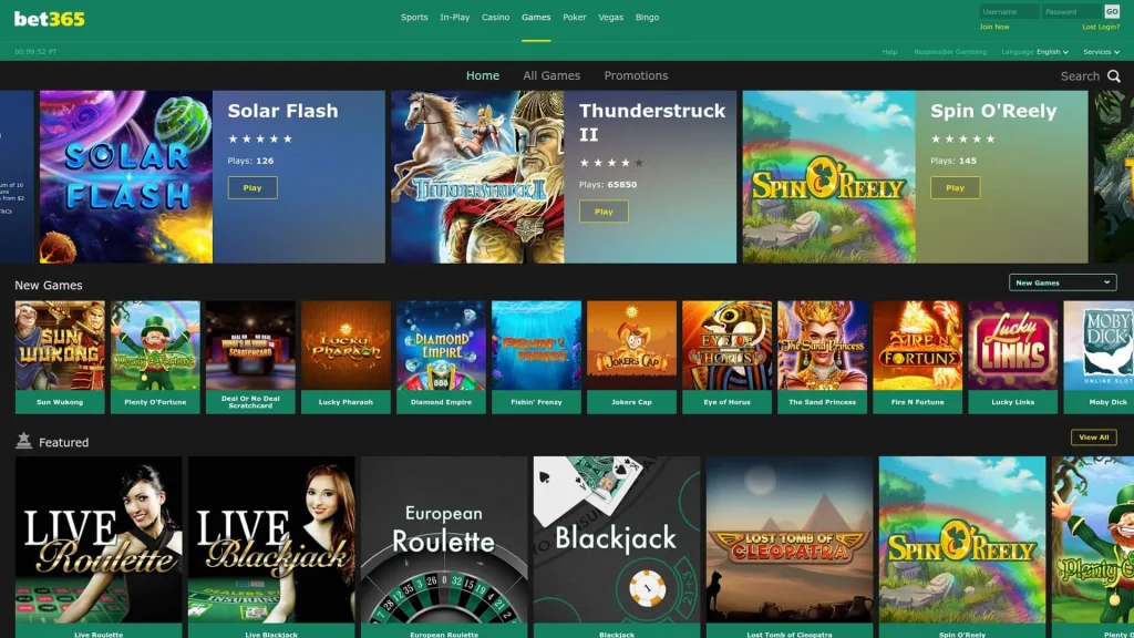 bet365 Casino Test